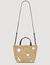 Basket bag in rafia