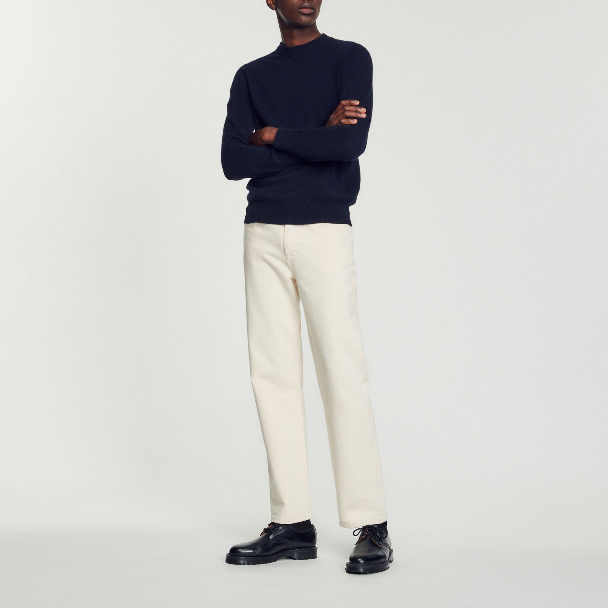 Pullover in maglia di lana merino