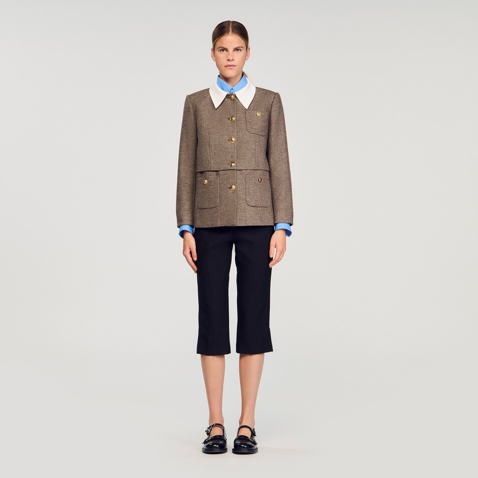 Giacca da tailleur pied-de-coq