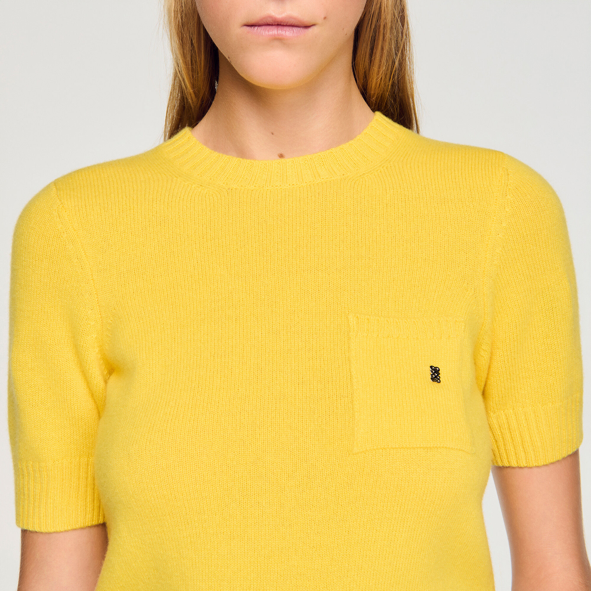 Maglione a maniche corte