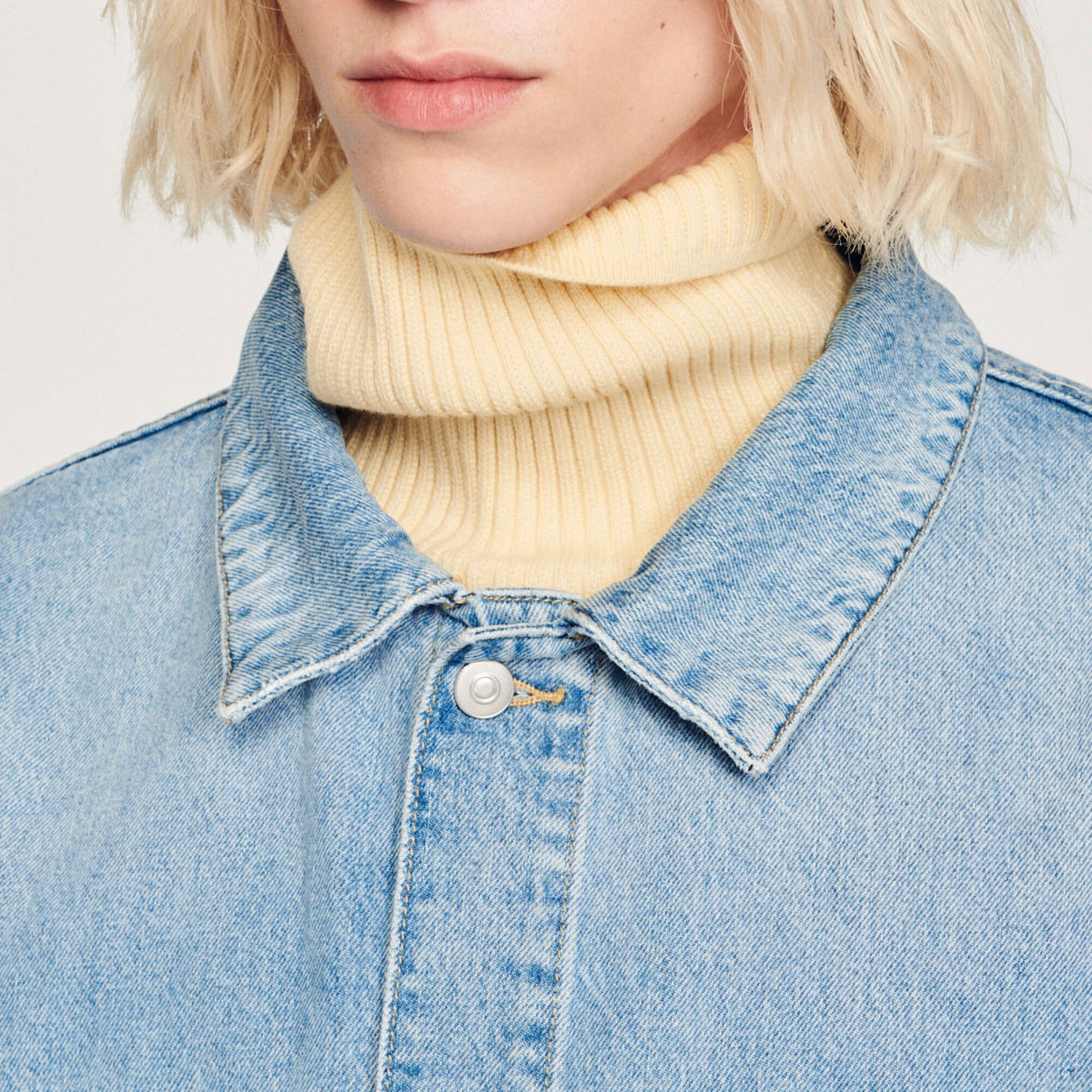 Giubbotto worker in denim