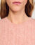 Maglione smanicato ritorto