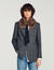 Collo in ecopelliccia con nastro - Donna | Sandro