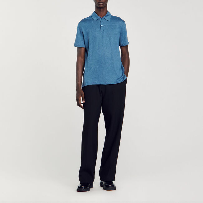 Polo in lino