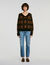 Maglione a rombi con strass