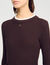 Maglione trompe l'œil in lana mista