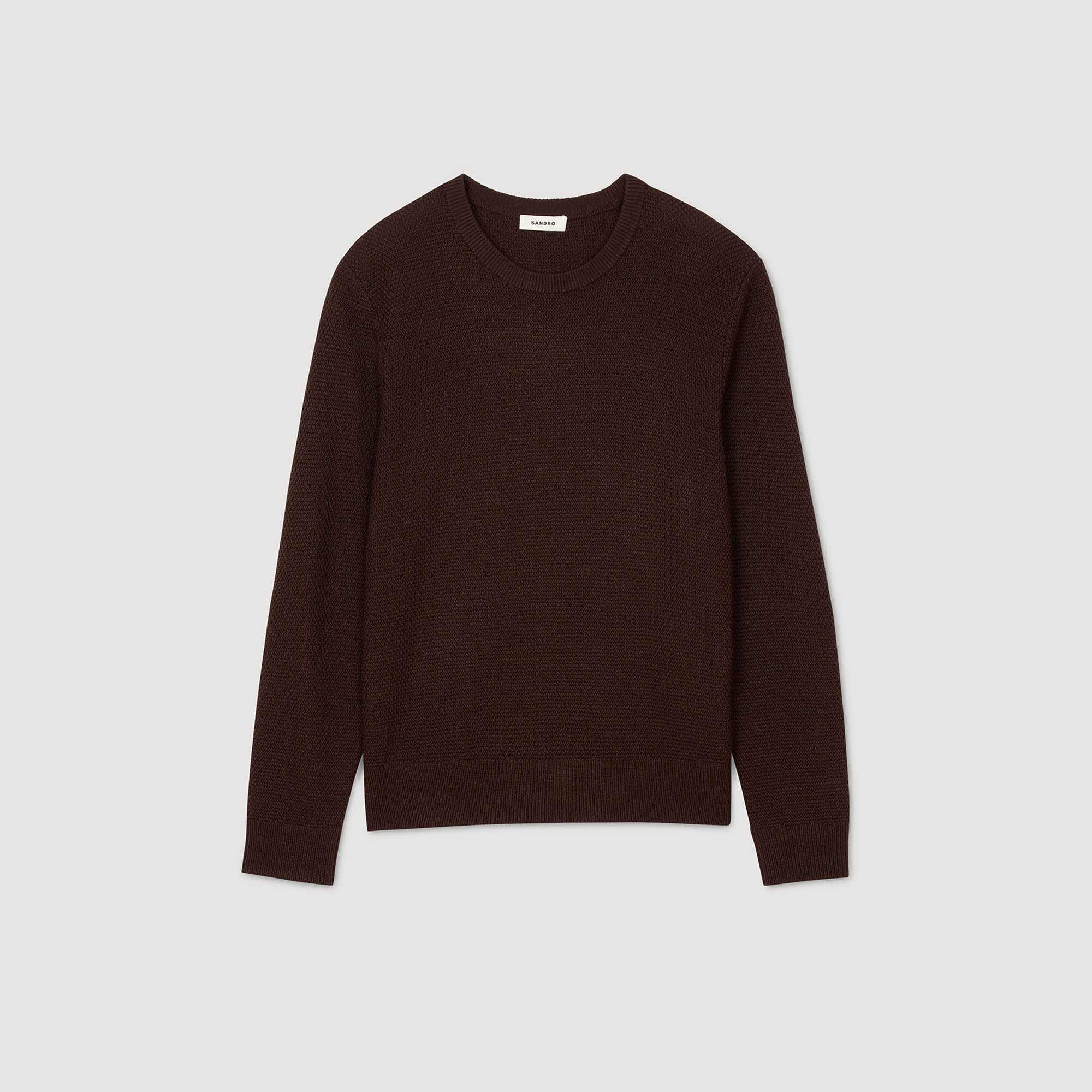 Maglione in maglia testurizzata