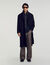 Cappotto lungo in lana e cashmere