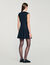 Abito corto tailleur con strass