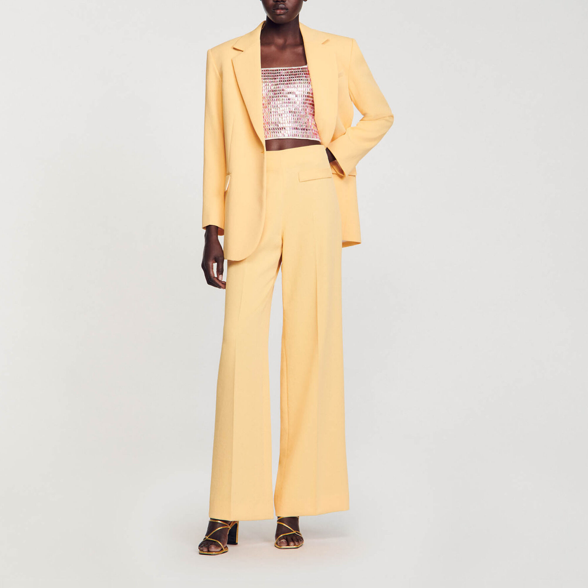 Pantaloni con pince - Donna | Sandro