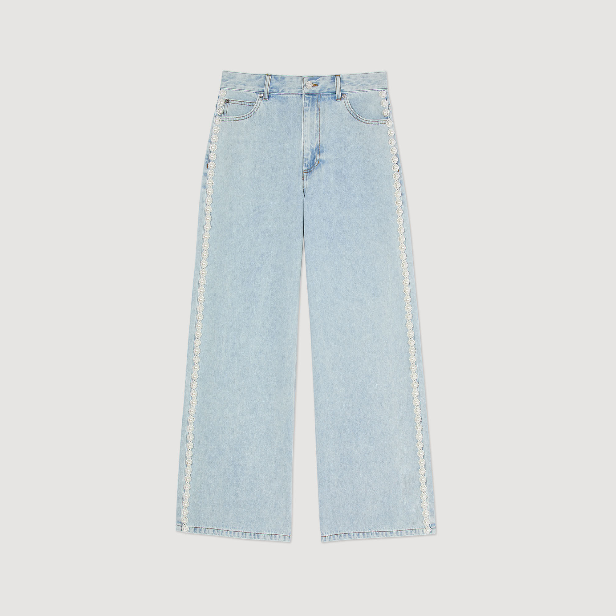Jeans con perline
