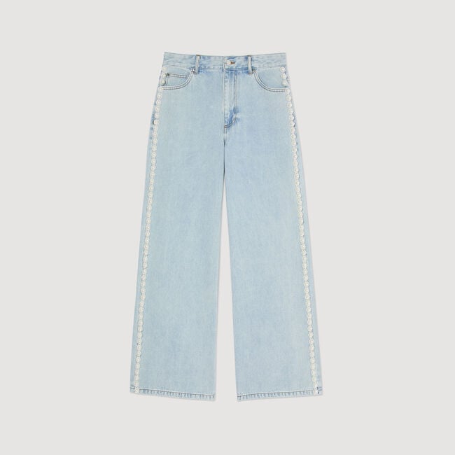 Jeans con perline