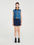 Giubbotto smanicato in denim