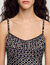 Abito lungo a fiori stile lingerie