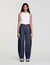 Jeans barrel dettagli metallici
