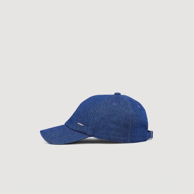 Cappellino in denim