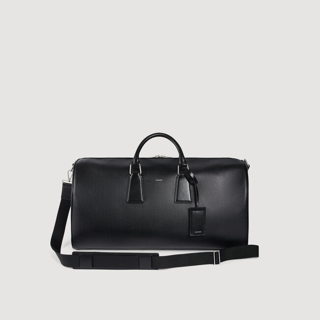 Borsa week-end in pelle martellata - Uomo | Sandro