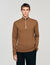 Maglia in lana con collo con zip