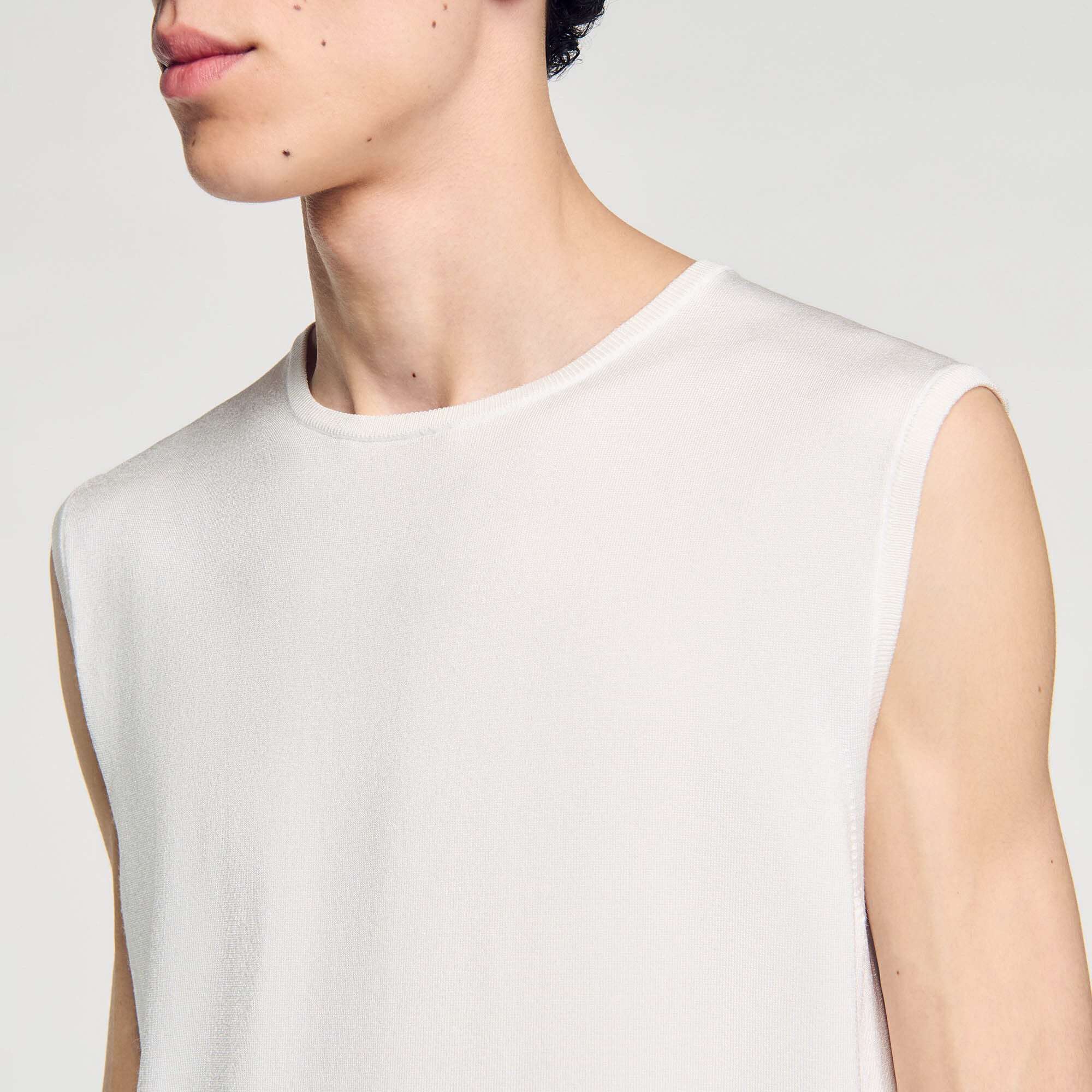 Canottiera in maglia fine - Uomo | Sandro