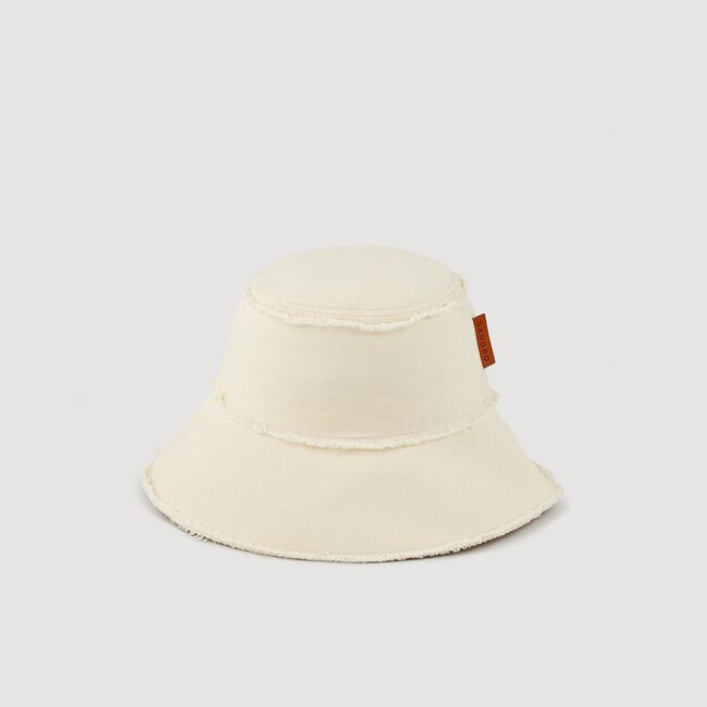 Cappello da pescatore in tela di cotone