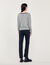 Pullover con scollo a V a contrasto