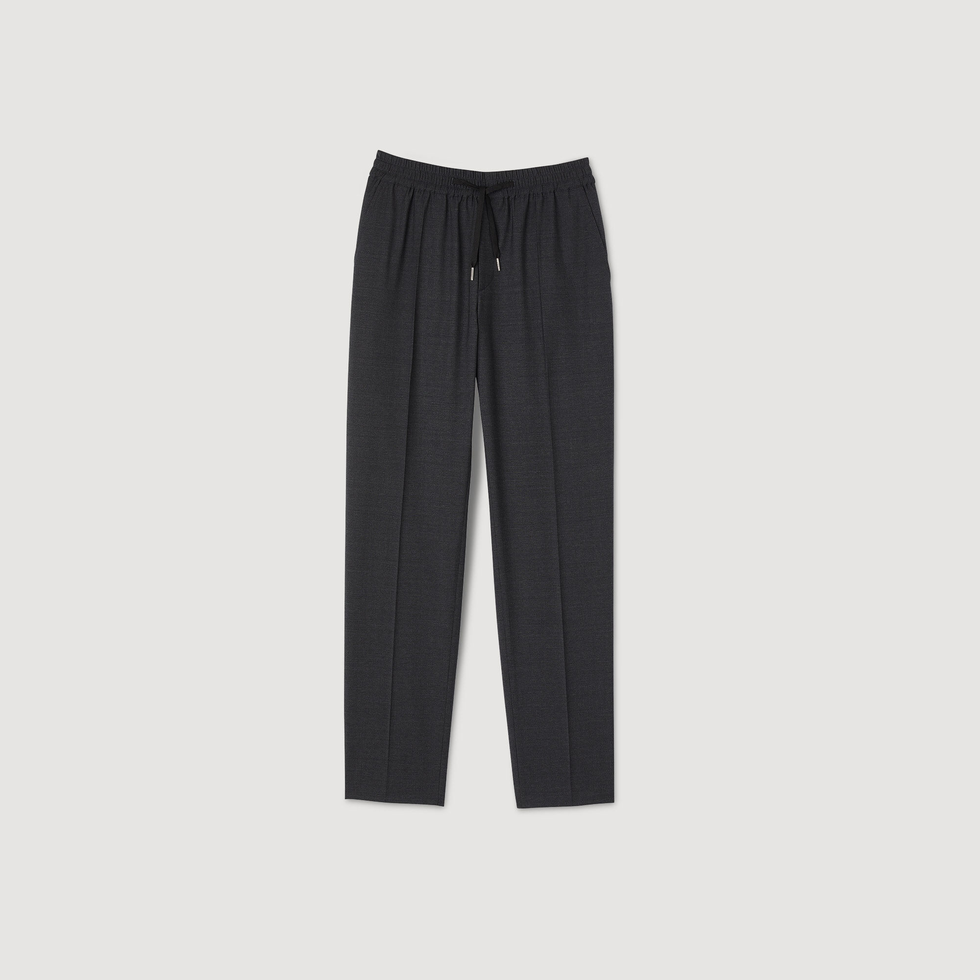 Pantaloni dritti elasticizzati