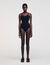 Body in maglia con dettaglio bijou