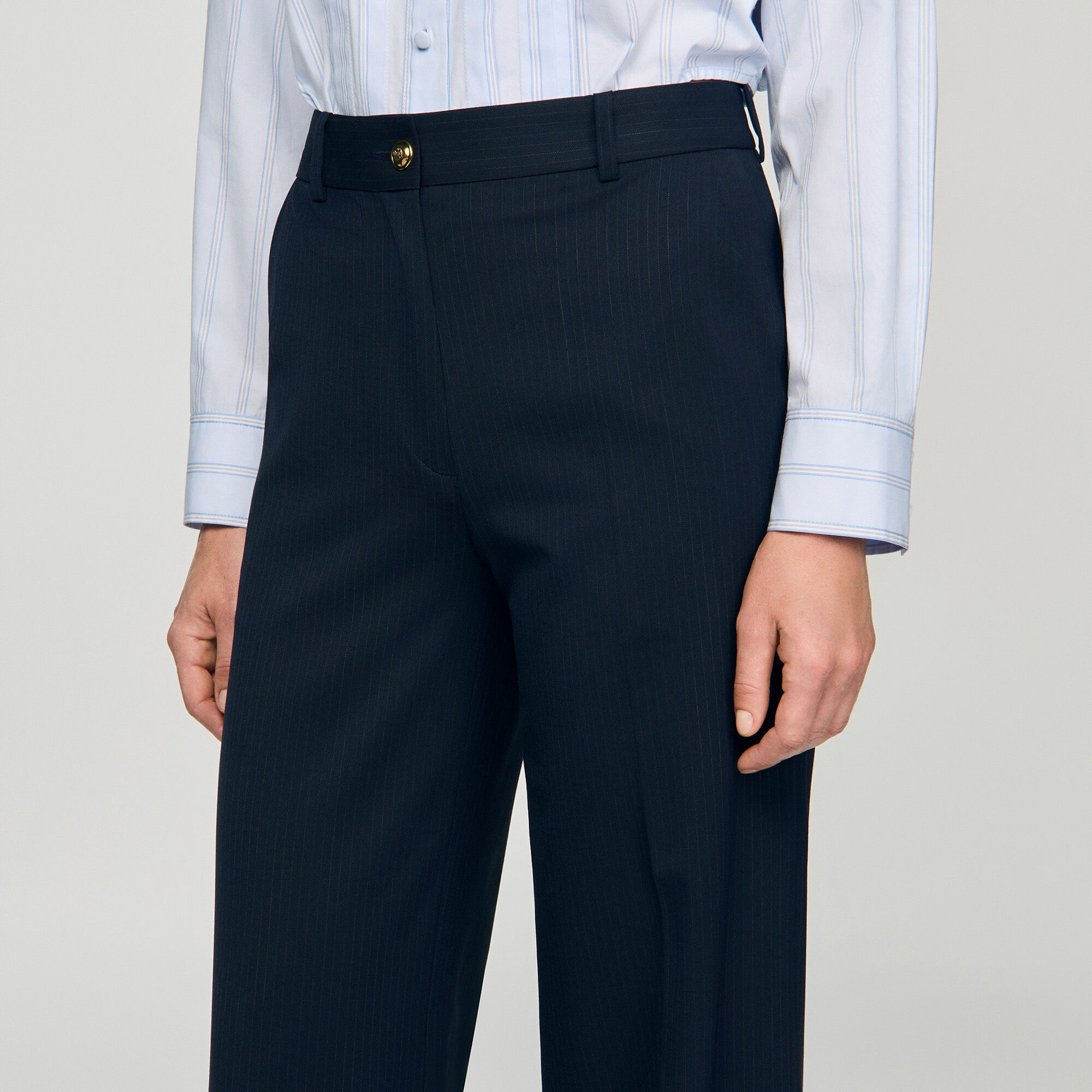 Pantaloni a righine