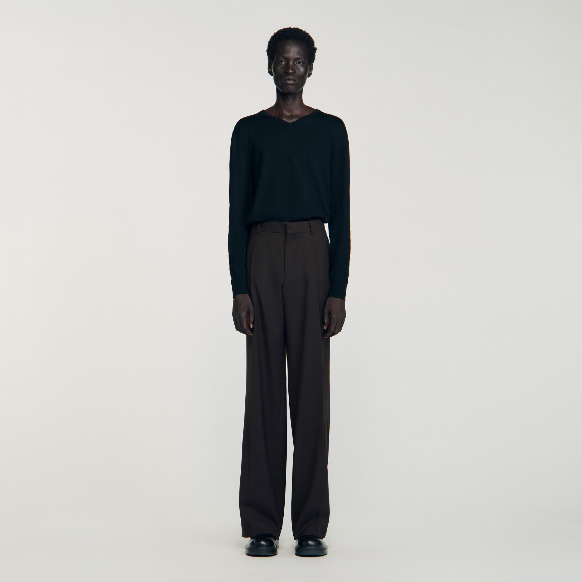 Pantaloni da abito in lana