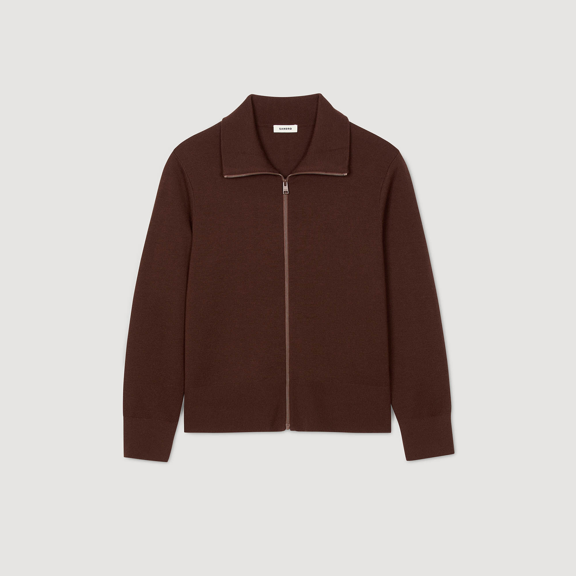 Maglione trucker in lana