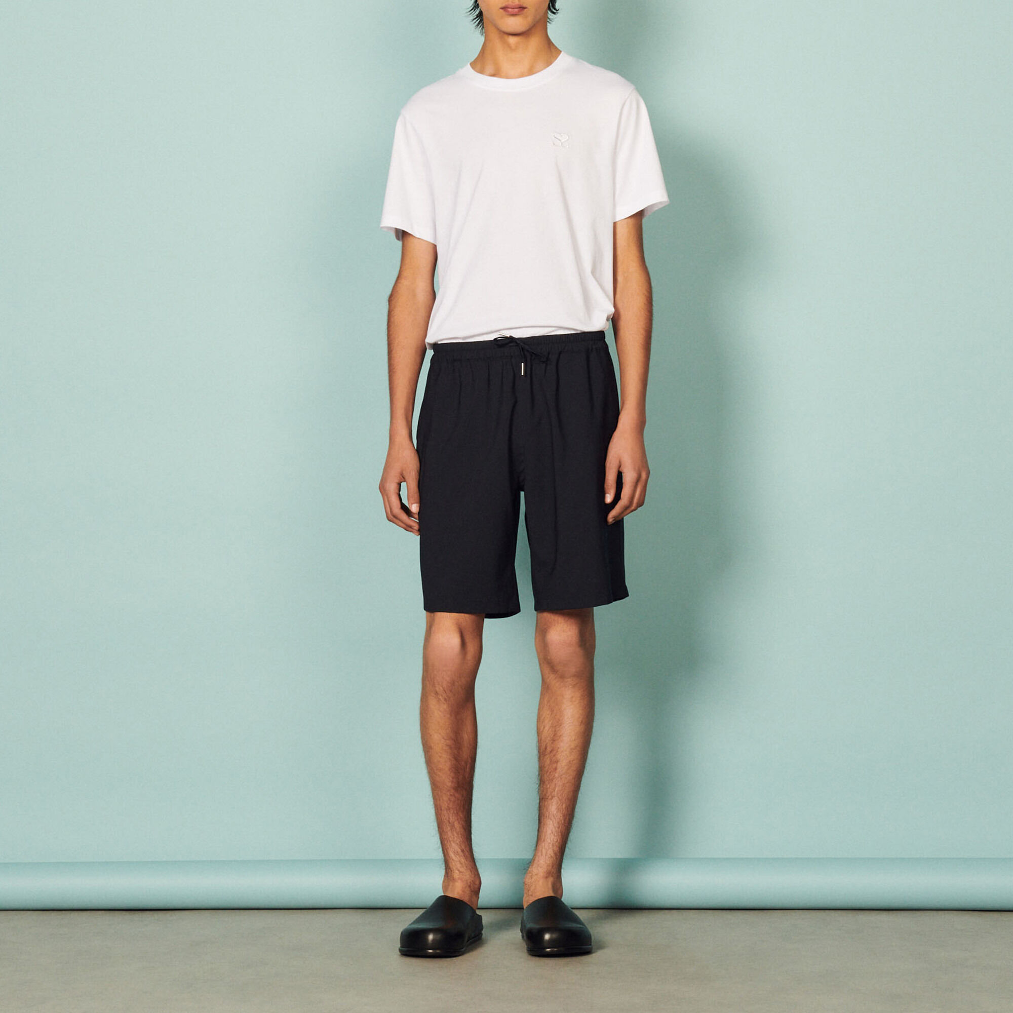 Short con vita elasticizzata
