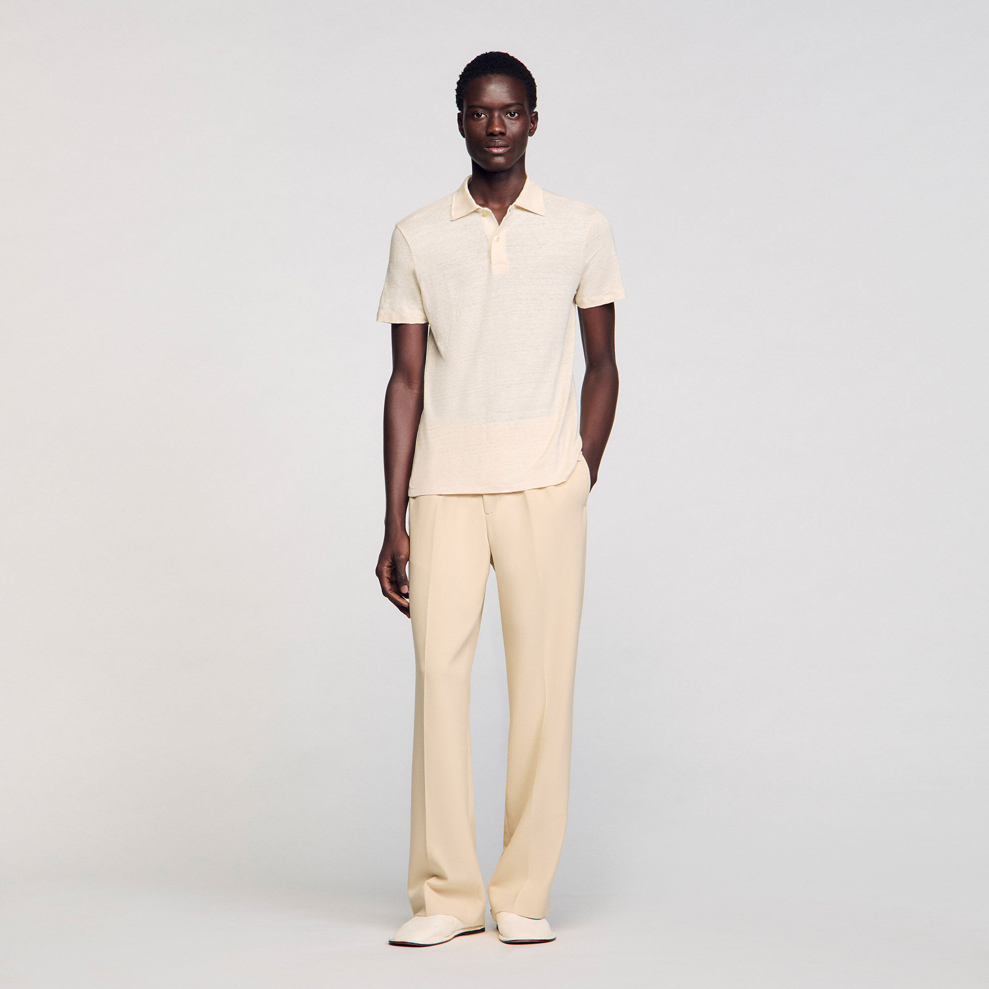 Polo in lino