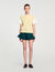 Maglione in maglia bimateriale