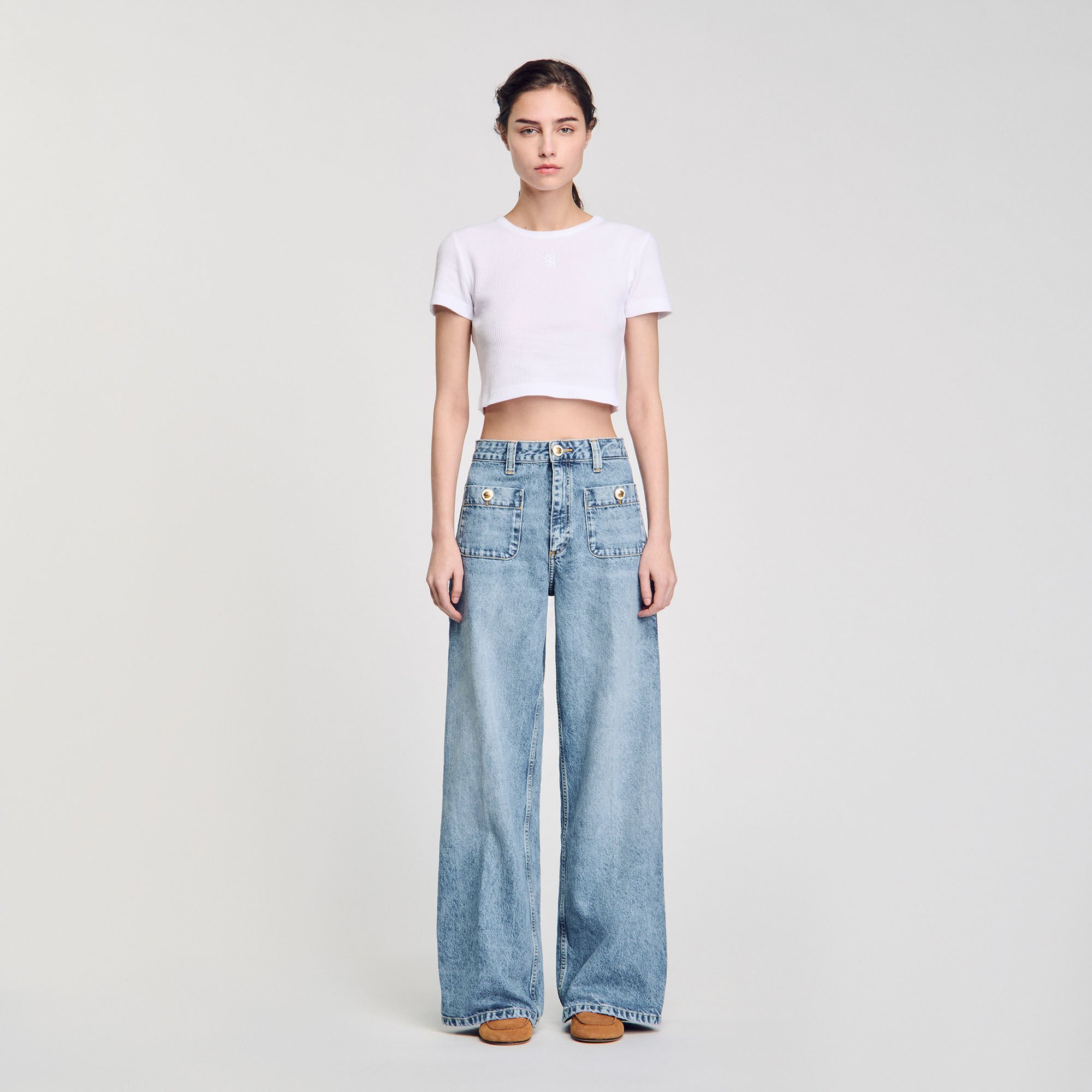 Jeans délavé