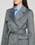 Cappotto a quadri double face
