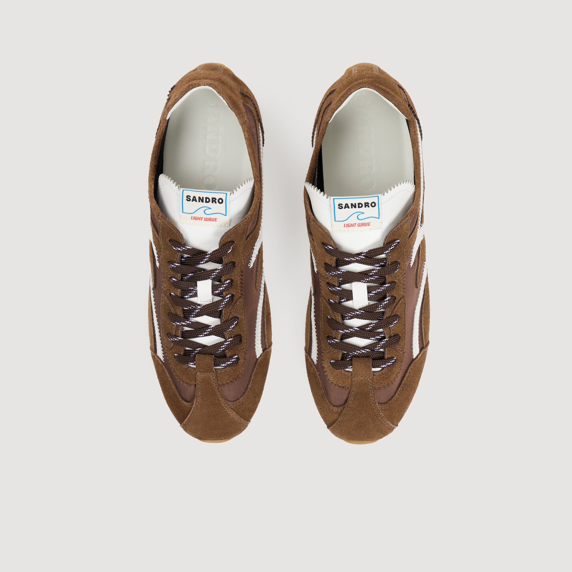 Sneakers Light Wave in pelle scamosciata