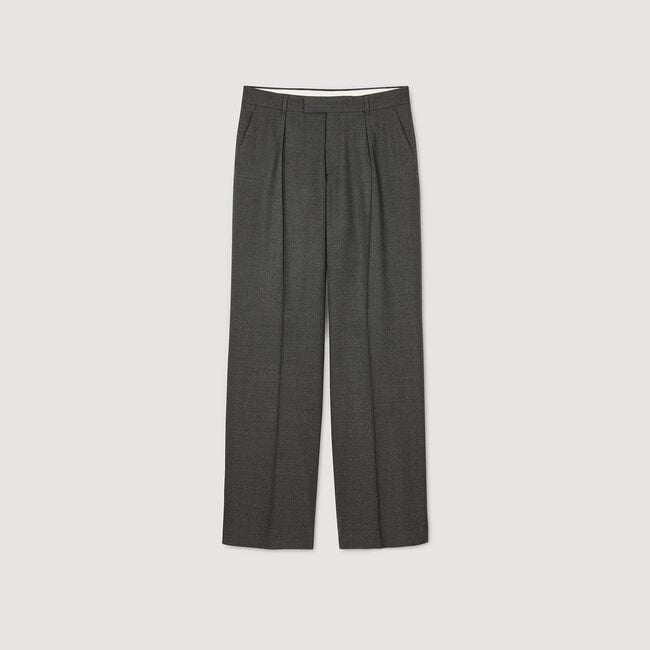 Pantaloni da abito in lana