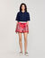 Shorts con stampa a bandana