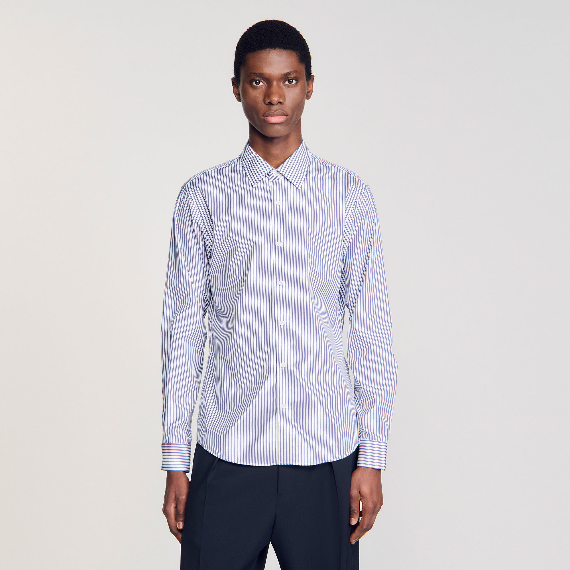 Camicia a righe