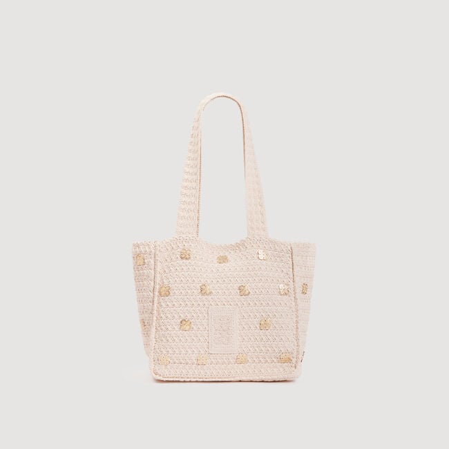 Borsa in crochet con nappine
