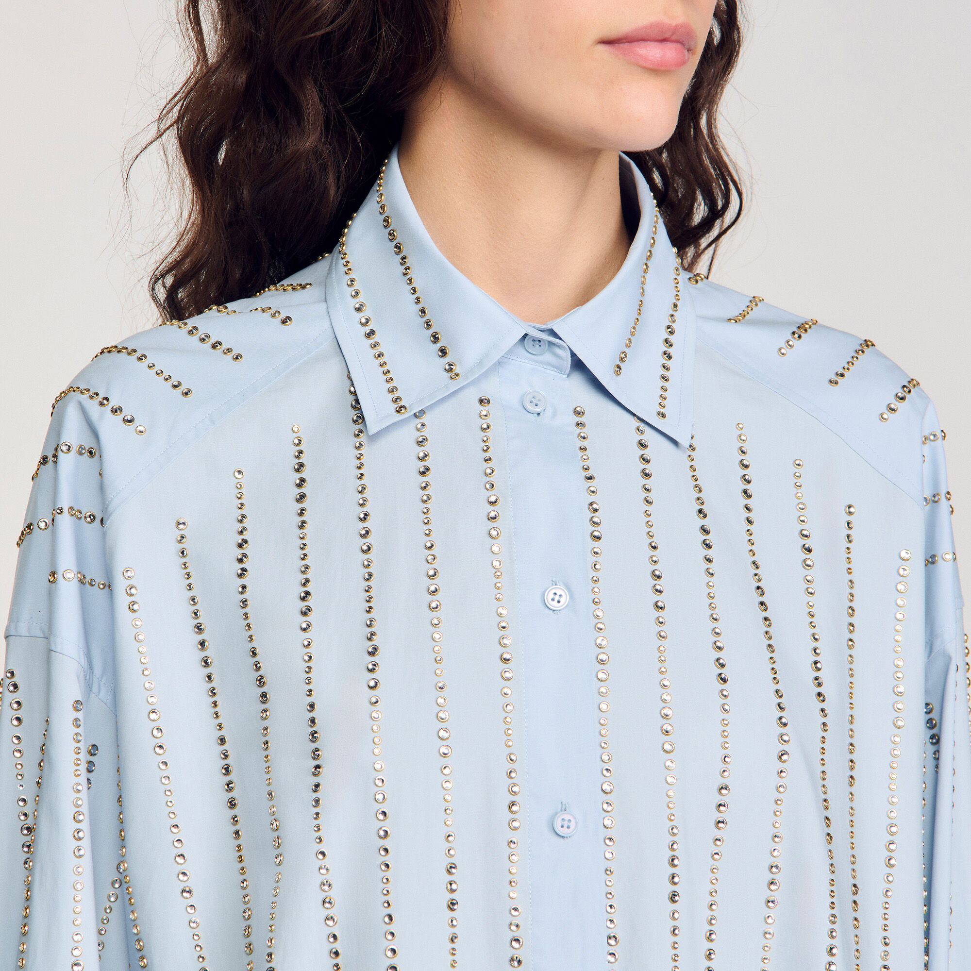 Camicia glitterata