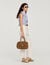 Borsa EZMEH in pelle scamosciata