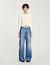 Cardigan in maglia a coste
