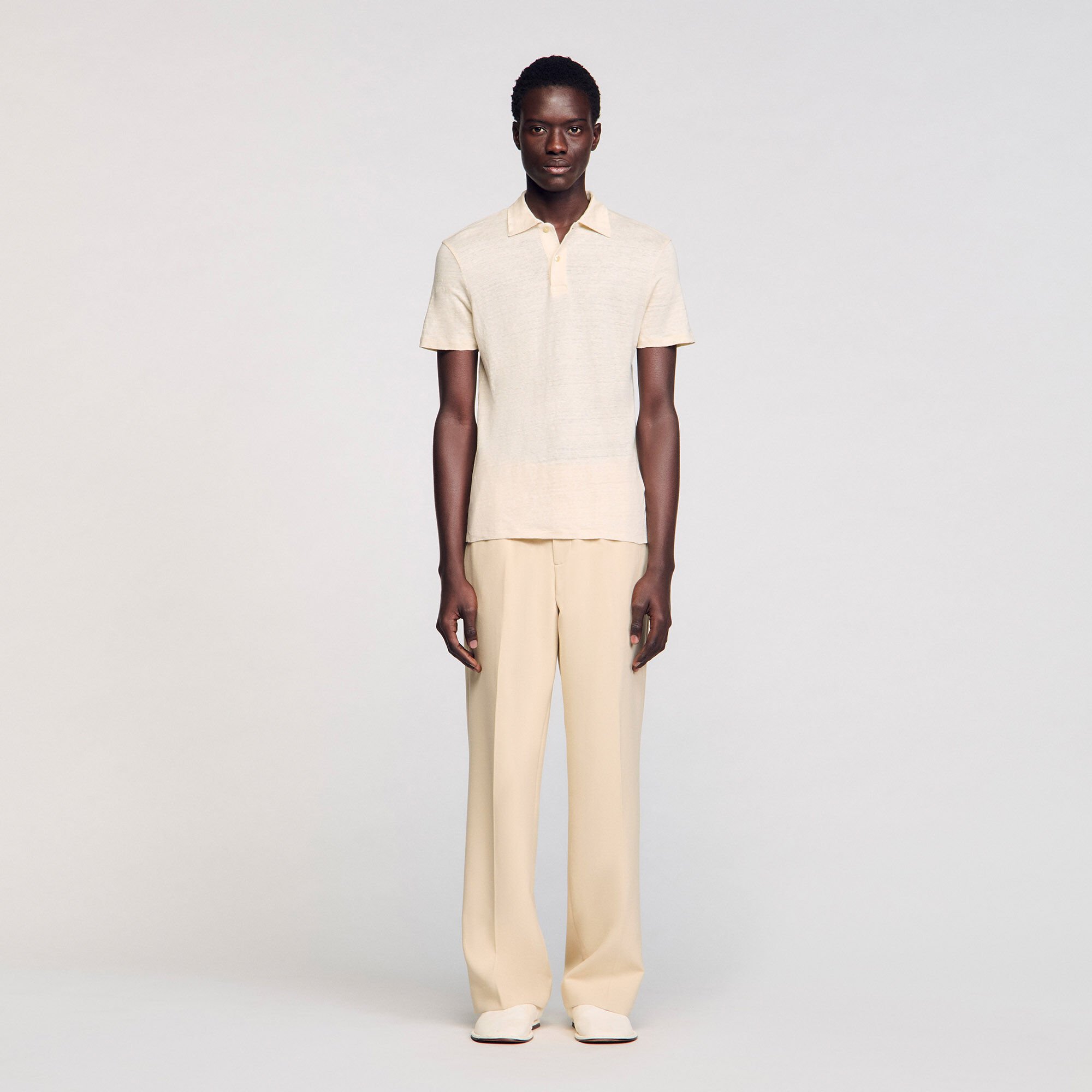 Polo in lino