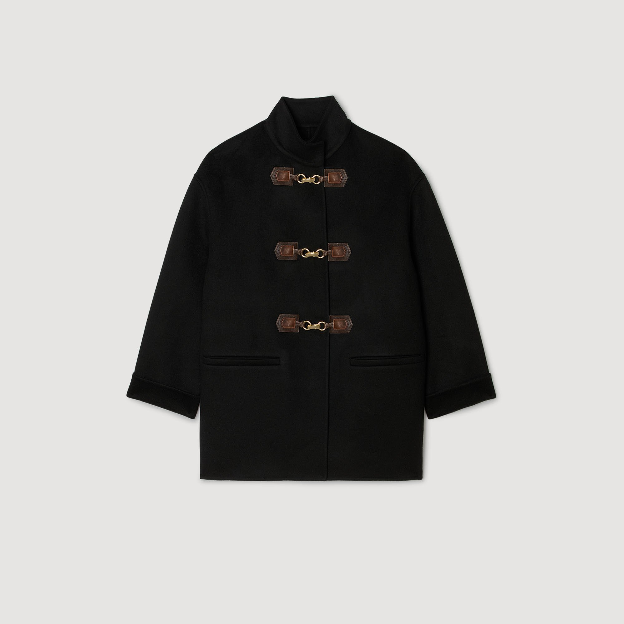 Cappotto caban oversize