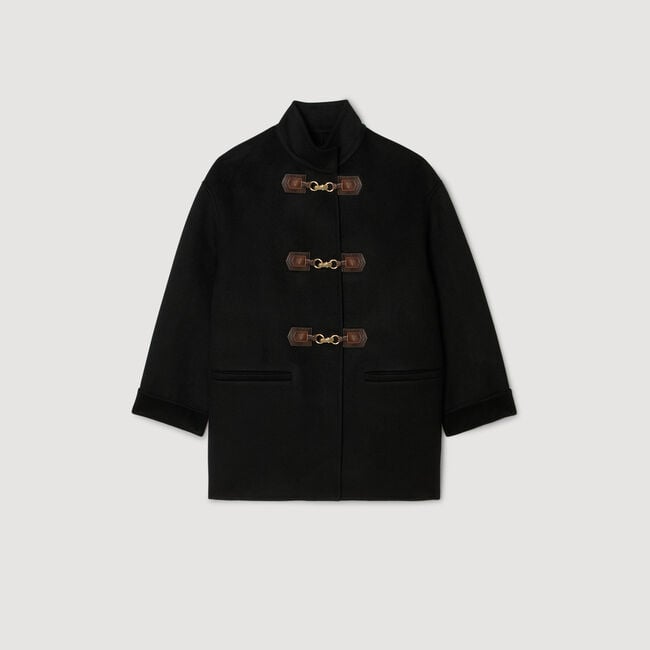 Cappotto caban oversize