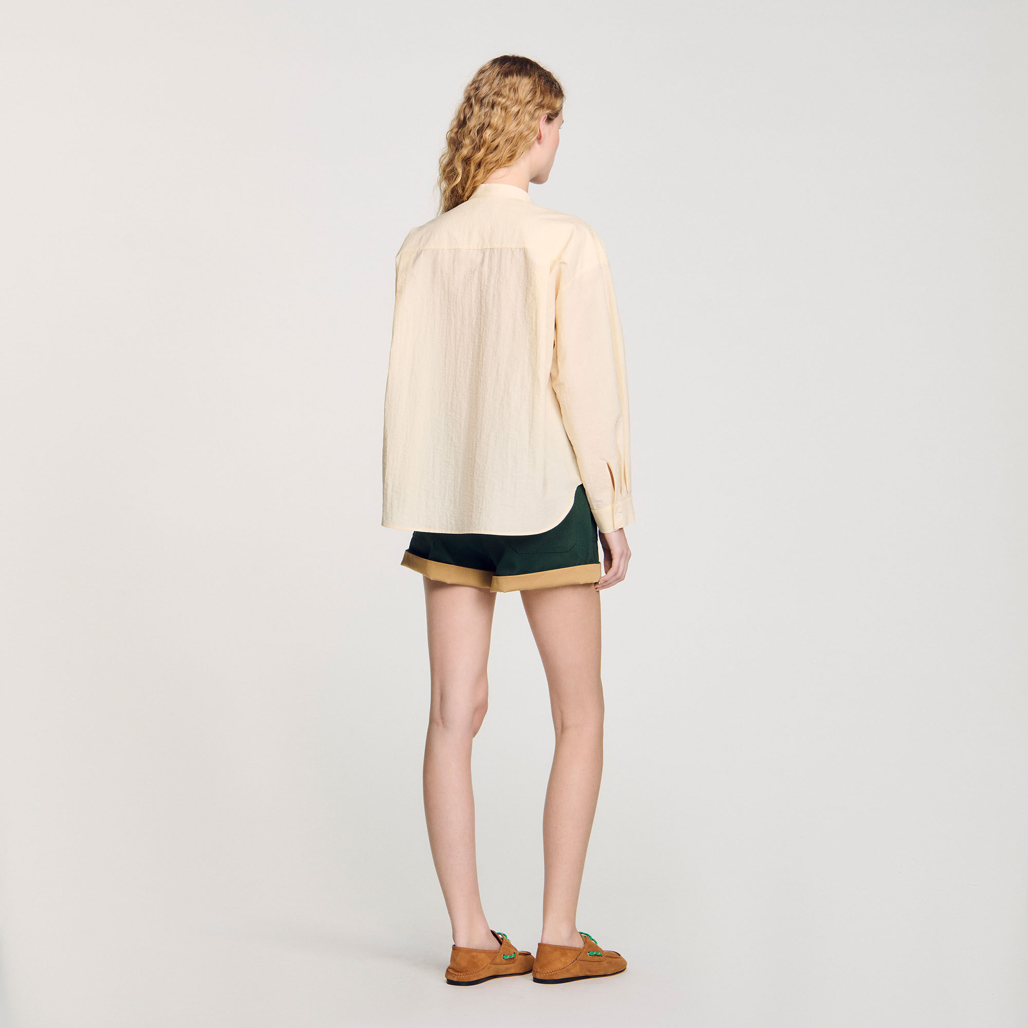 Camicia con dettagli bijou