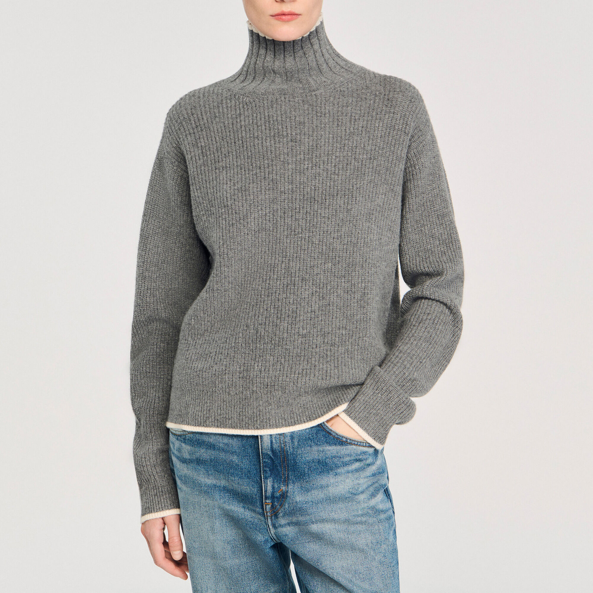 Maglione con collo alto - Donna | Sandro