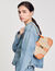 Borsa Janet in tela e pelle