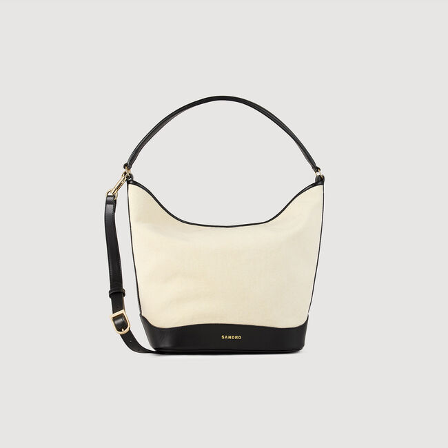 Borsa a secchiello Tangoso in tela